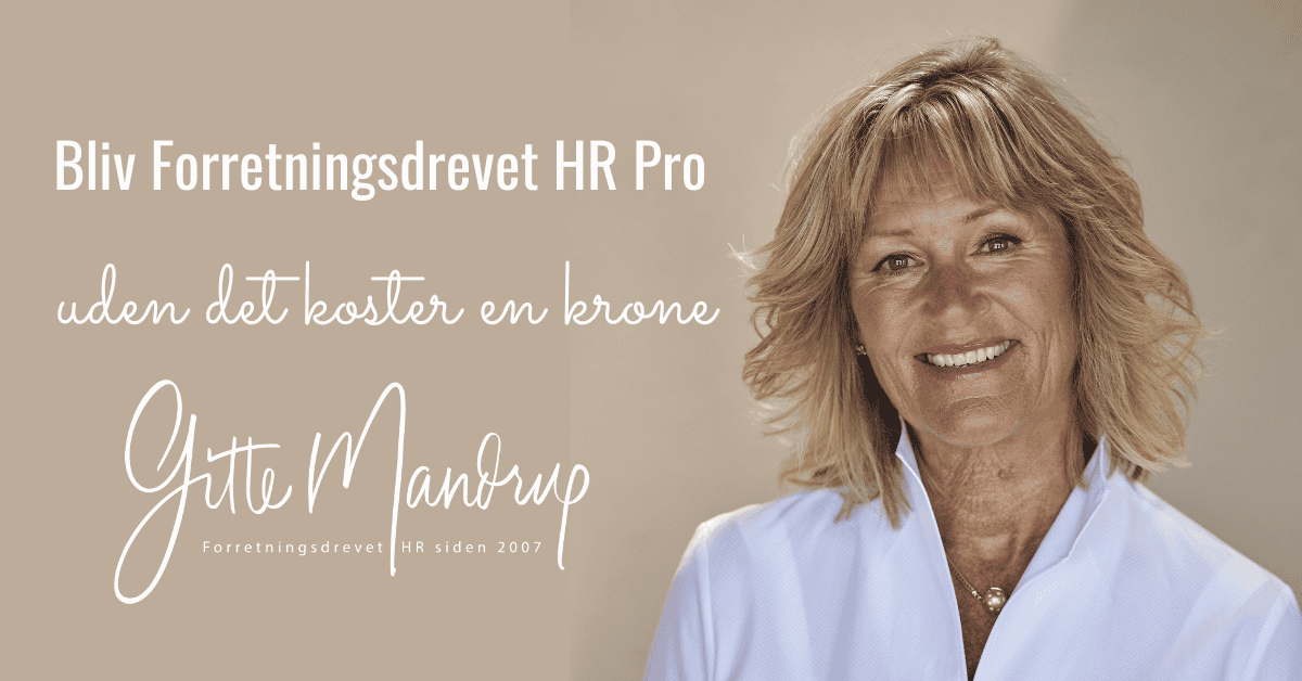 Forretningsdrevet HR Pro Klub - Gitte Mandrup