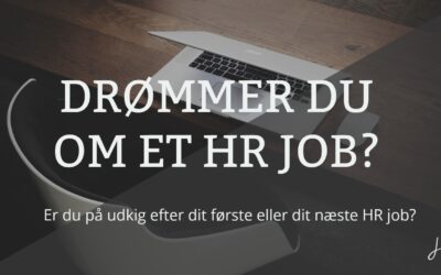 Drømmer du om et HR-job?