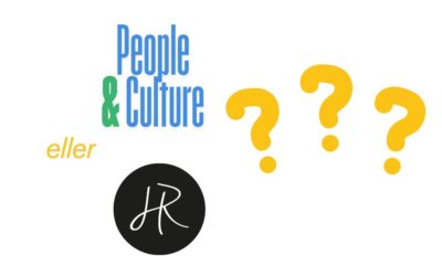 People and Culture eller HR?
